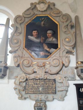 epitafie fra kirken